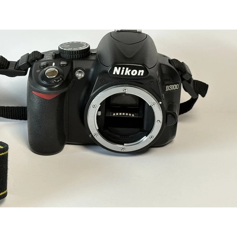 Nikon D3100 DSLR Camera with 18-55mm VR Lens Kit Black 14.2MP HD Video